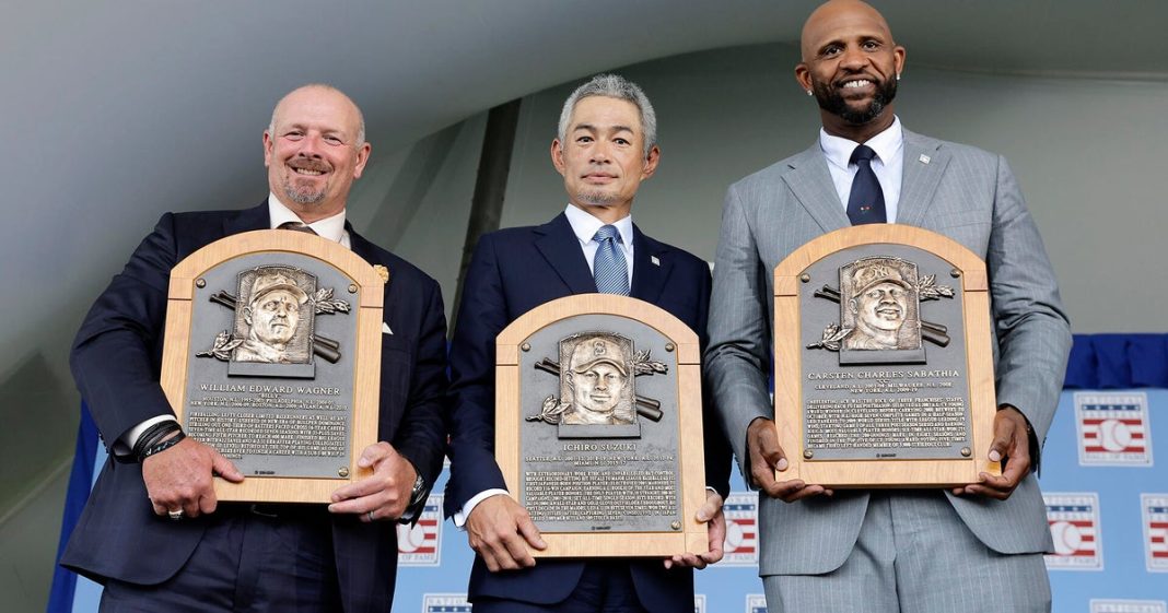 Ichiro Suzuki, CC Sabathia and Billy Wagner inducted into Baseball Ichiro Suzuki, CC Sabathia and Billy Wagner inducted into Baseball Hall of Fame
