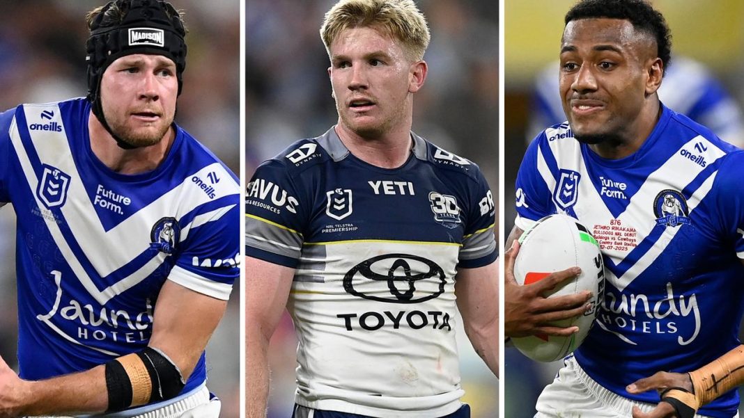 Brave Burton leads Bulldogs to gritty win over Cowboys in thriller as rookie shines on debut