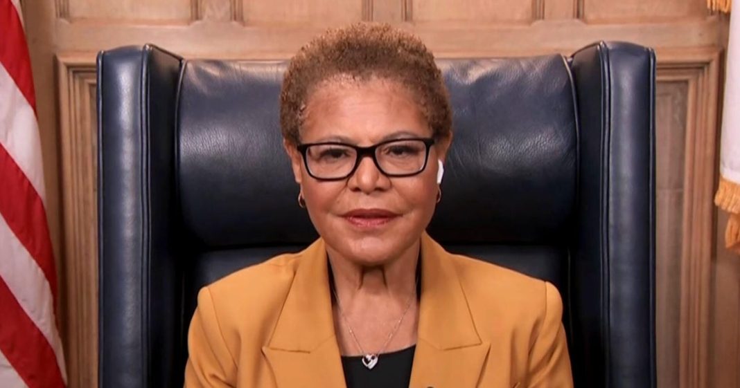 L.A. Mayor Karen Bass says 